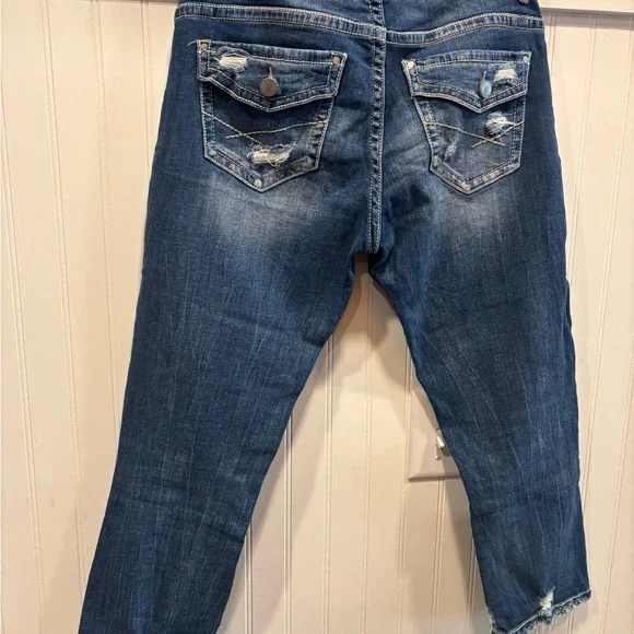 BKE Classic Blue Skinny Jeans - Picture 4 of 7